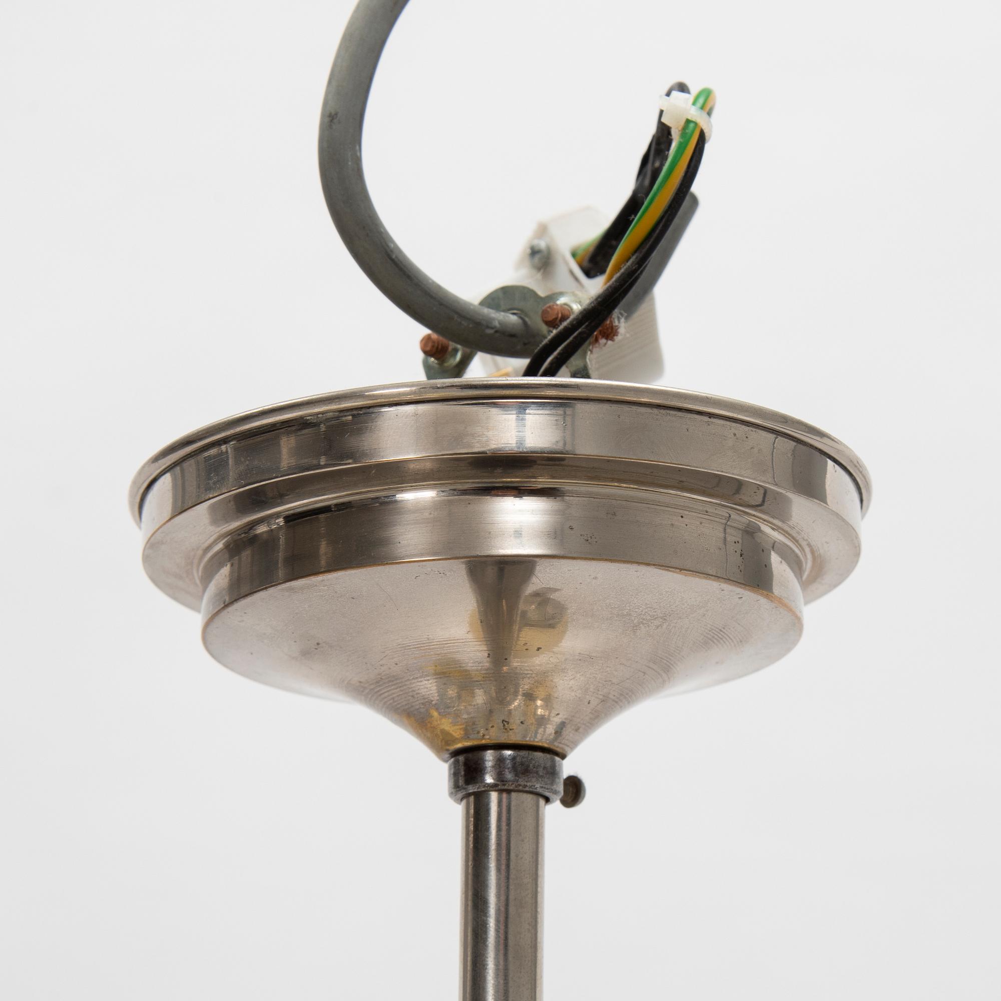 Taklampa, funkis, 1930-tal.