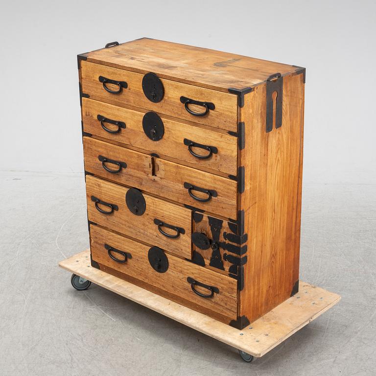 A Japanese Tansu/chest, 20th Century.