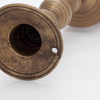 A Central European candlestick probably 16th and 19th centuries.