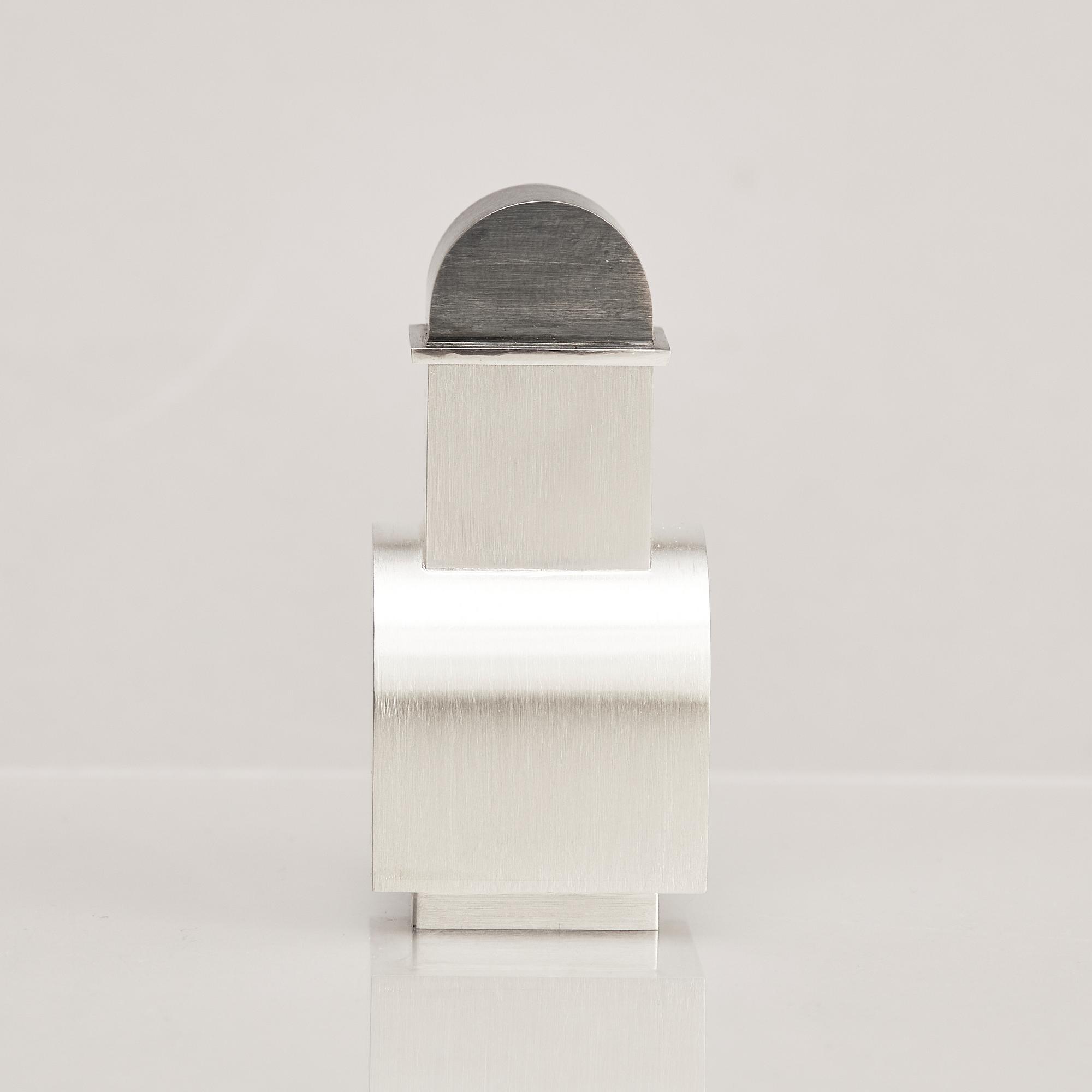 A sterling silver perfume bottle, mark of Rolf Lindståhl, Stockholm 2021.