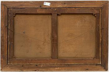 William Calcott Knell, attributed, Boats by the Coast.