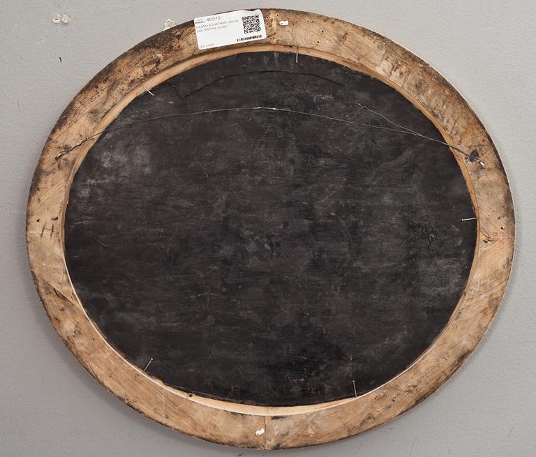 OKÄND KONSTNÄR, olja på plåt, 1800-tal, ej sign.