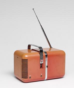 TRANSISTORRADIO. "Brionvega", "ts 502". Italien, 1960-tal.