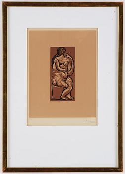 Pablo Picasso, "Nu Assis".
