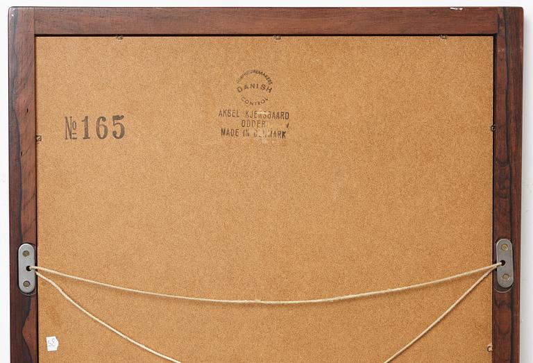 AKSEL KJERSGAARD, hallmöbel och spegel, Odder, Danmark, 1950-/60-tal.