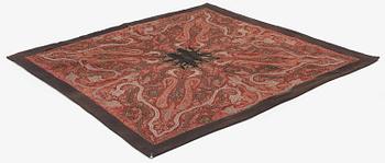 An Indian Kashmir shawl, second half of the 19th century, c. 175 x 175 cm.