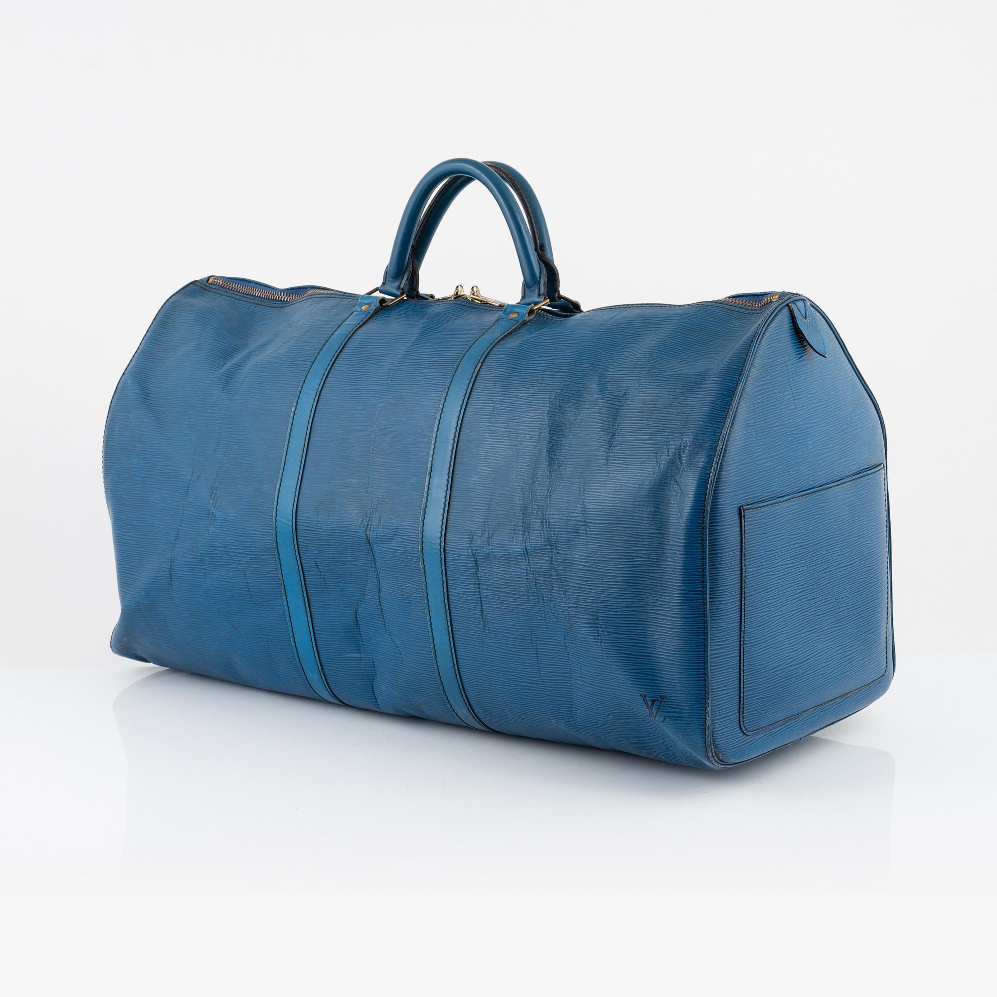 Louis Vuitton, weekendbag 'Keepall 60 Epi'.