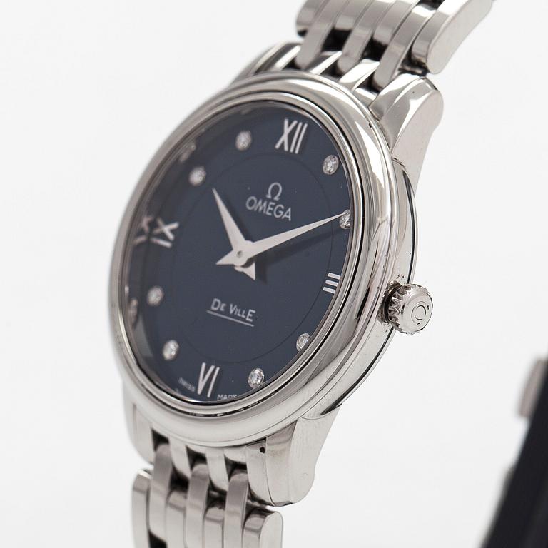 Omega, De Ville, Prestige, wristwatch, 27 mm.