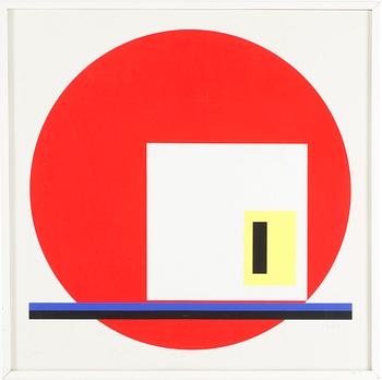 JEAN GORIN, färgserigrafi, signerad och numrerad 5/175.