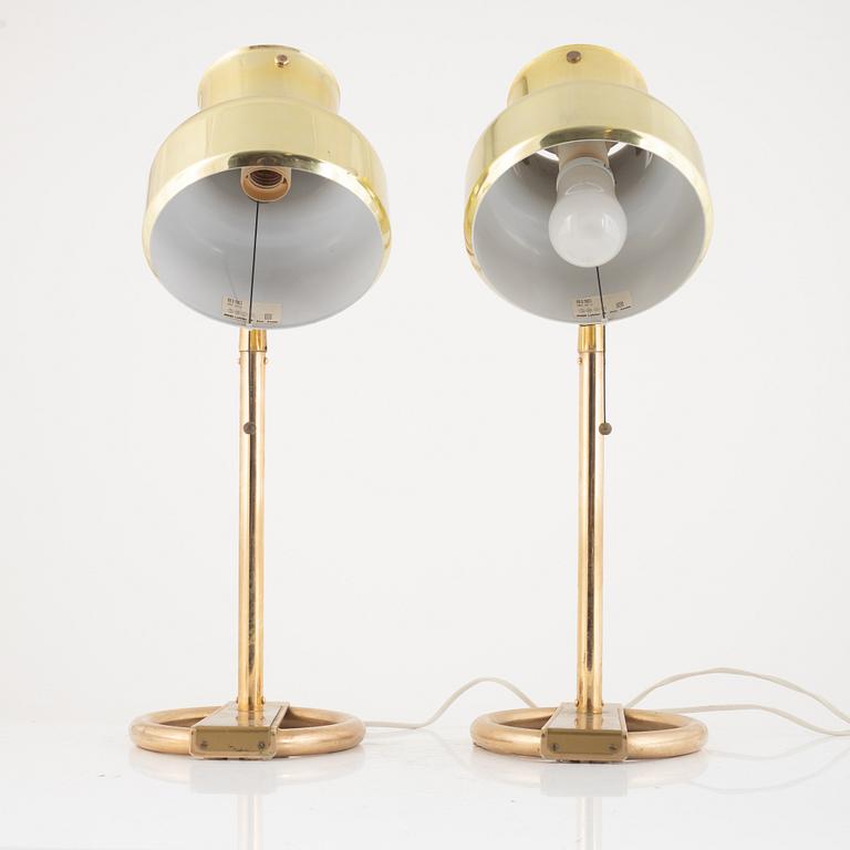 Anders Pehrson, a pair of 'Bumling' table lamps, Ateljé Lyktan, Åfors.