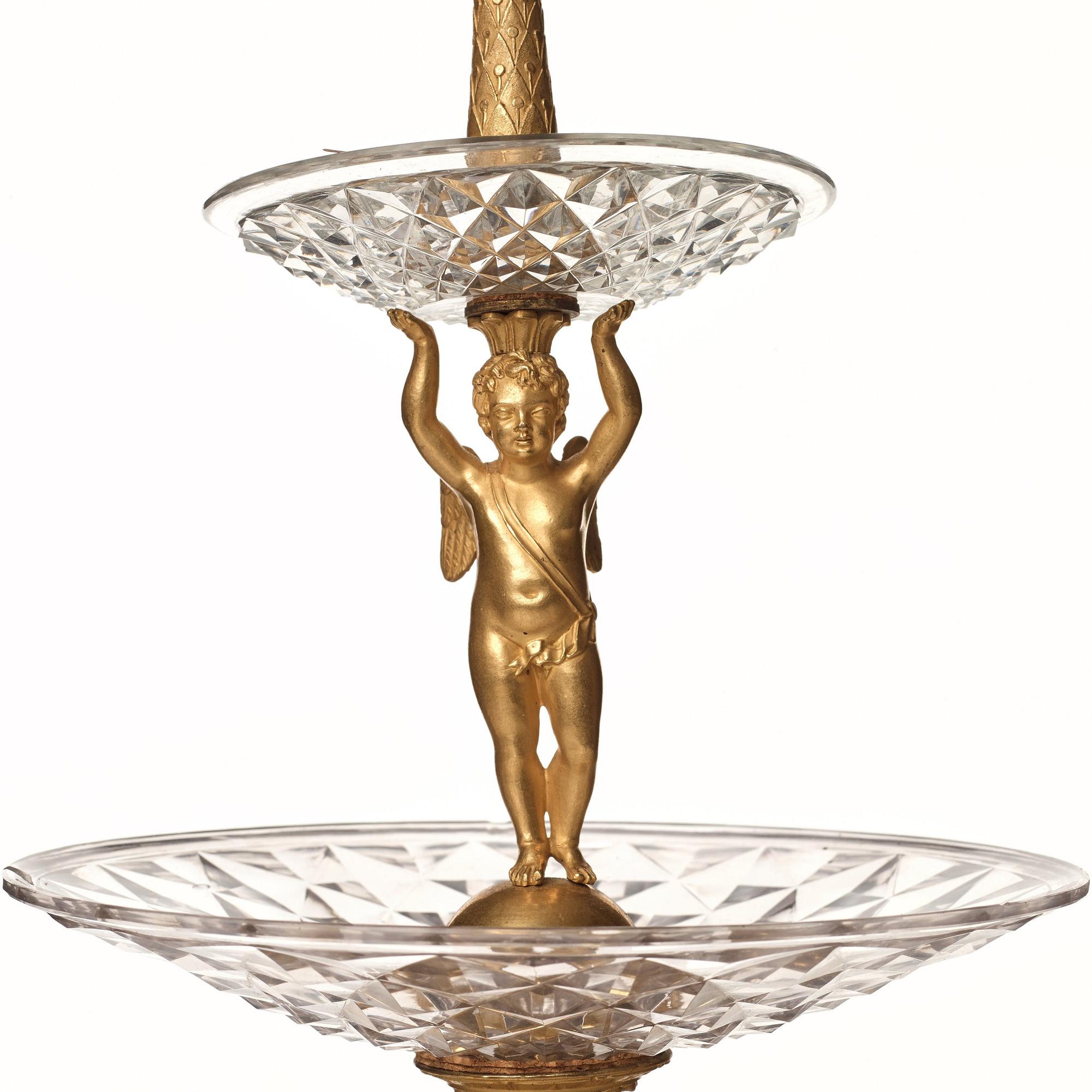 BORDSUPPSATSER, ett par, i Pierre Philippe Thomires art, Paris, 1800-talets början, Empire.