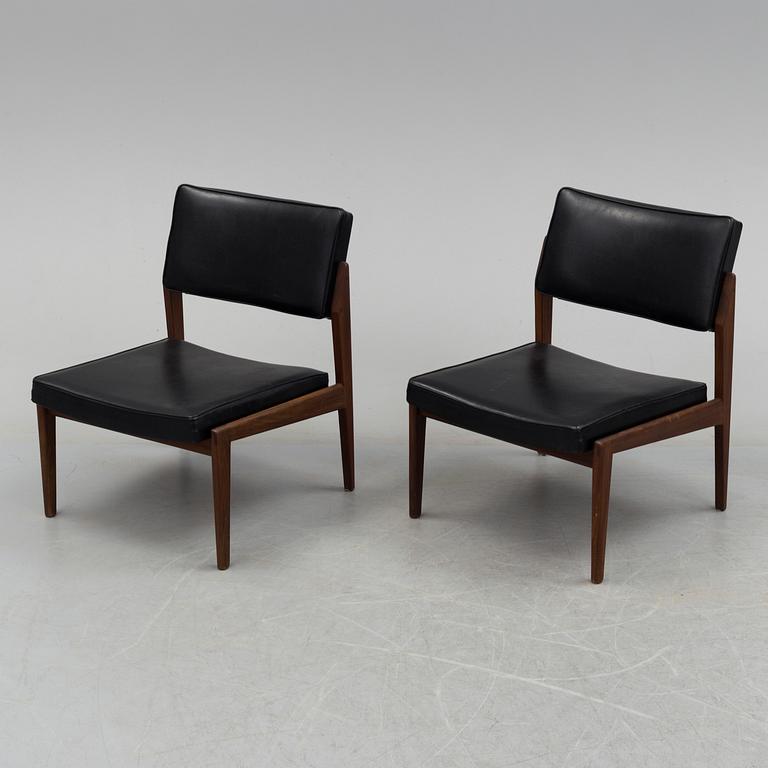 A pair of 1960's Thonet-marked easy chairs.