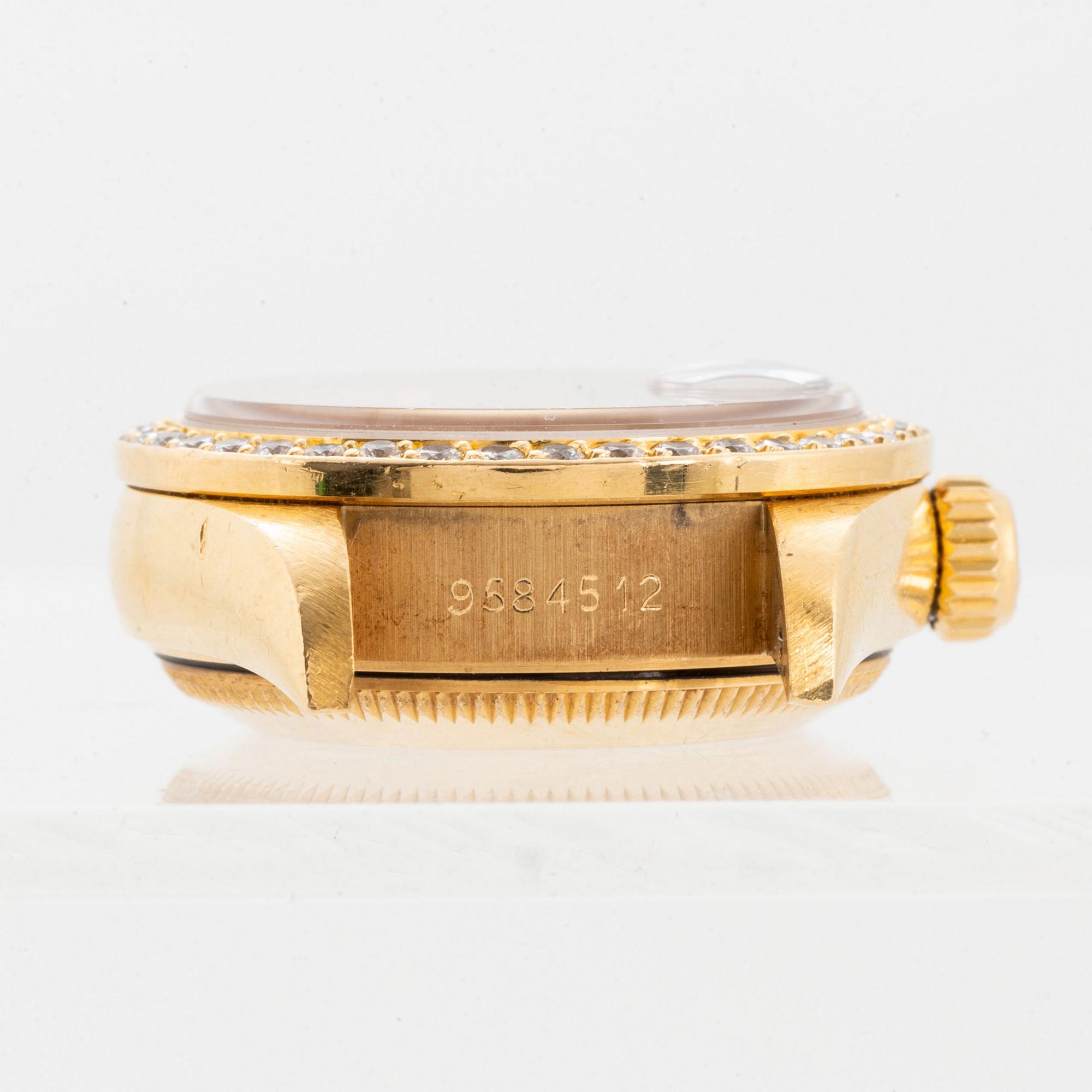Rolex, Datejust, "Blue Diamond Vignette Dial".