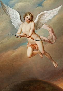 1061. Fredric Westin, "En Amour skjutande en pil" (= Amor shooting an arrow).