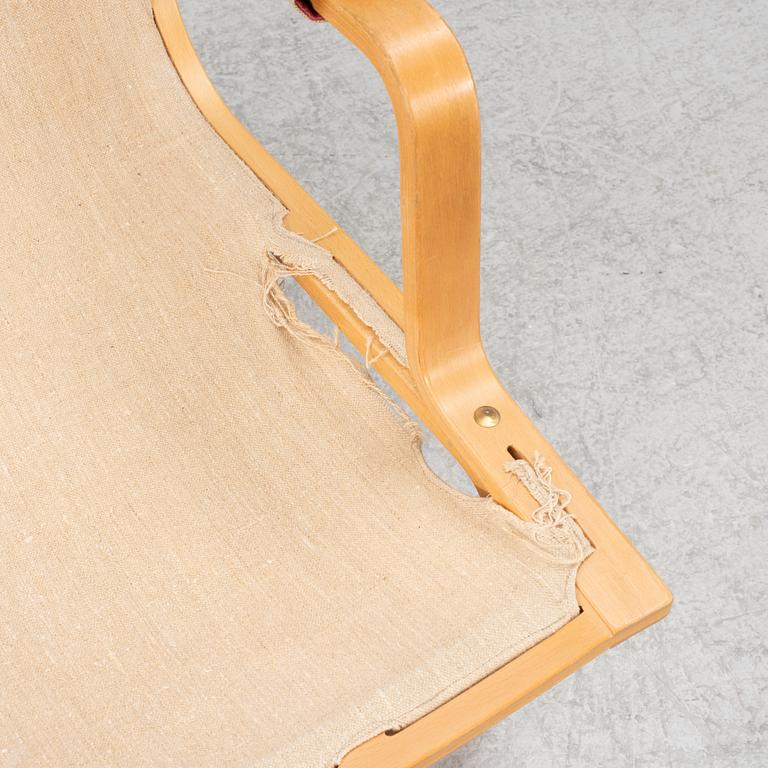 Bruno Mathsson, a pair of "Ingrid" armchairs, Dux, Sweden, second half of the 20th century.