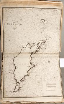 Gustaf af Klint, book, "Sweden's Maritime Atlas", 1797-1815.