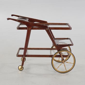 A serving / bar trolley, designed by Cesare Lacca in the mid 20th cenutry.