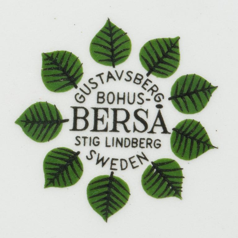 SERVIS, 46 delar, porslin, "Berså", Stig Lindberg, Gustavsberg.