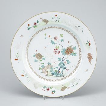FAT, kompaniporslin, Qing dynastin, Qianlong (1736-95).