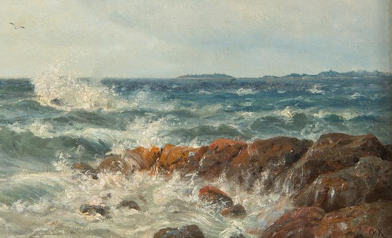 Oscar Kleineh, Sails on the sea.
