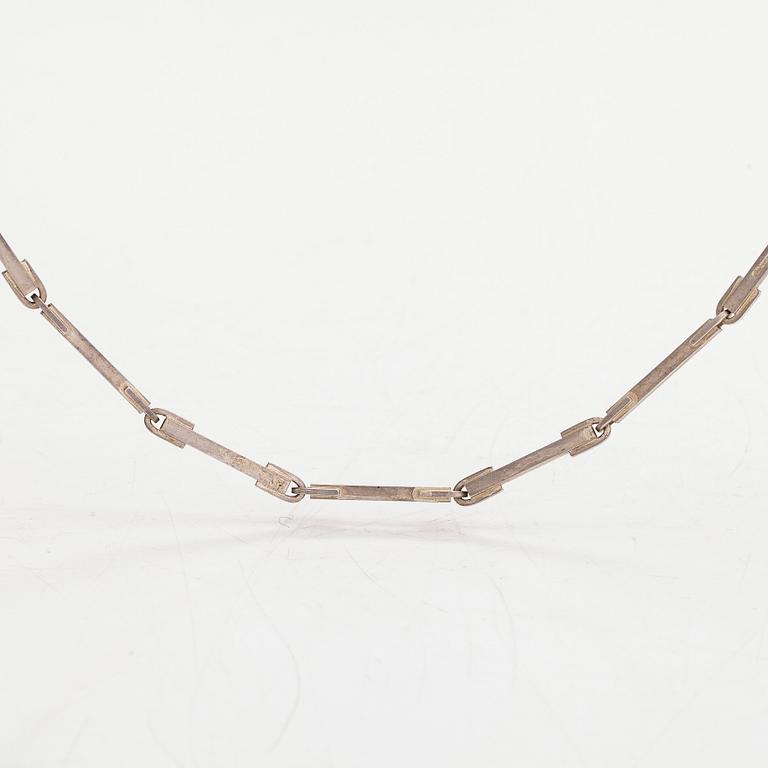 Björn Weckström, halsband, silver. Lapponia 1979.