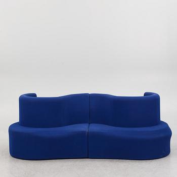 Verner Panton, a "Cloverleaf" sofa, Verpan, Denmark.