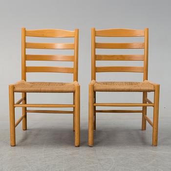 A set of six chairs by Gemla Diö.