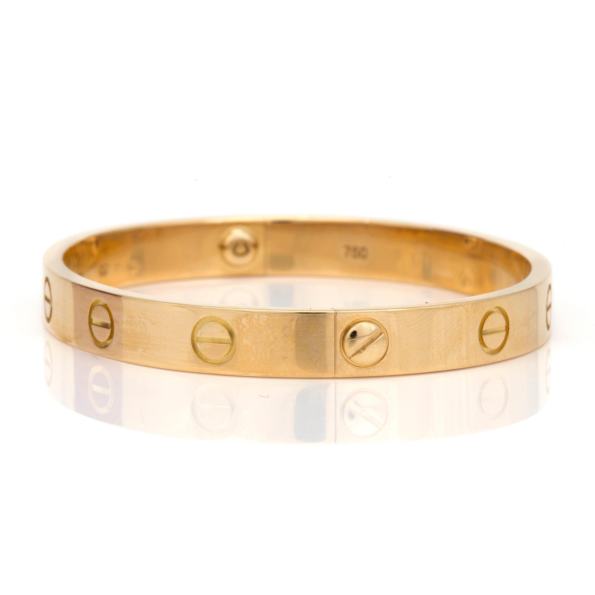 ARMRING, Cartier LOVE, 18K guld.
