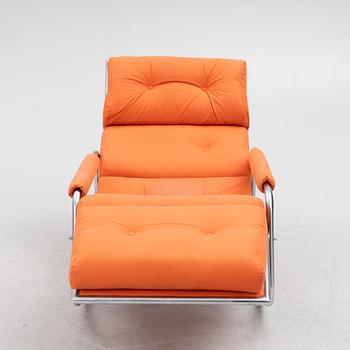 Åke Fribyter, a "Crocus" armchair/rocking chair, Scapa, 1960s.