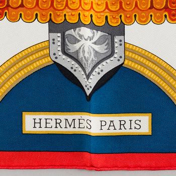 SCARFf, Hermès, "L'Hommage á l'Amitié Franco-Ellenique", issued 1985.