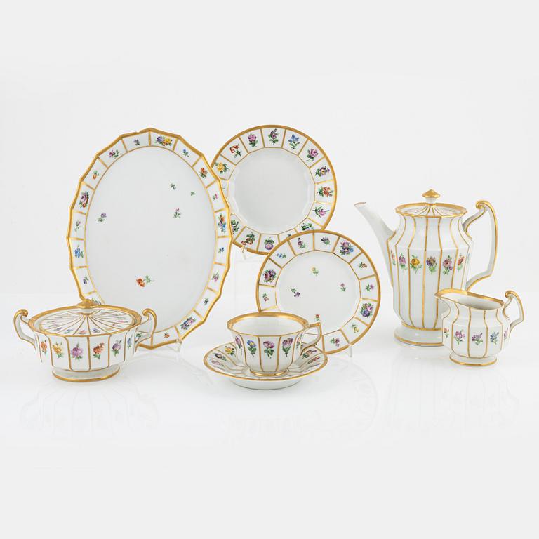 An 18-piece 'Henriette' porcelain service, Royal Copenhagen, Denmark.