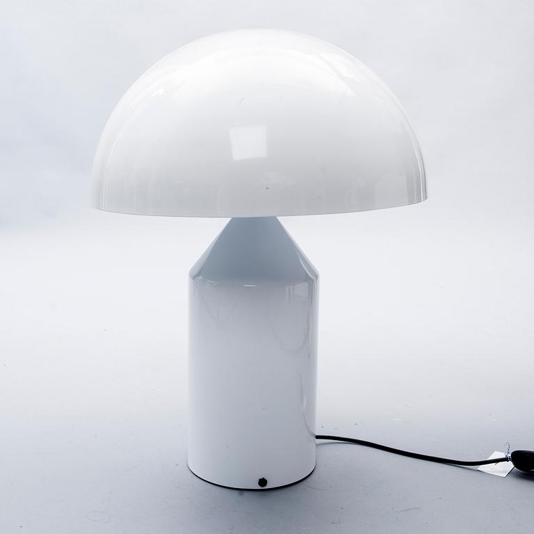 OLUCE, ATOLLO SERIES 233, VIT BORDSLAMPA.