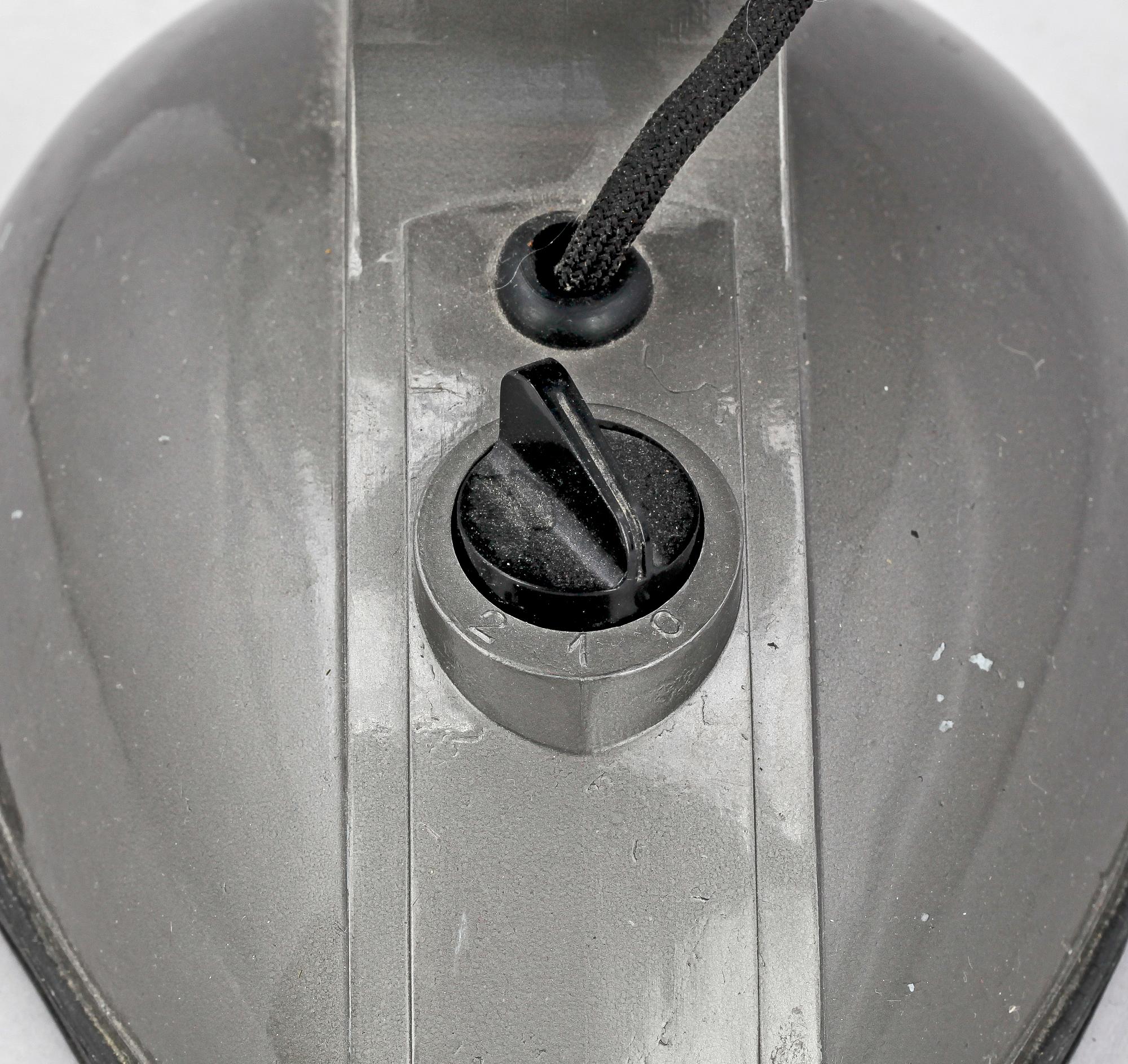 BORDSFLÄKT, metall, Erres, Holland, 1900-talets mitt. Etikettmärkt undertill.