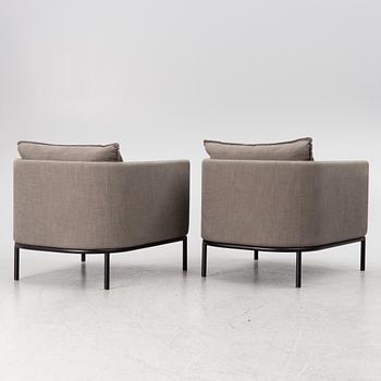 Armchairs, a pair, "Piet", Slettvoll, Norway.