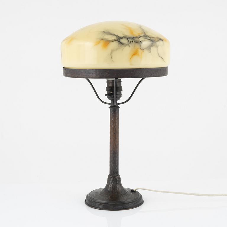 Bordslampa, jugend, 1900-talets början.