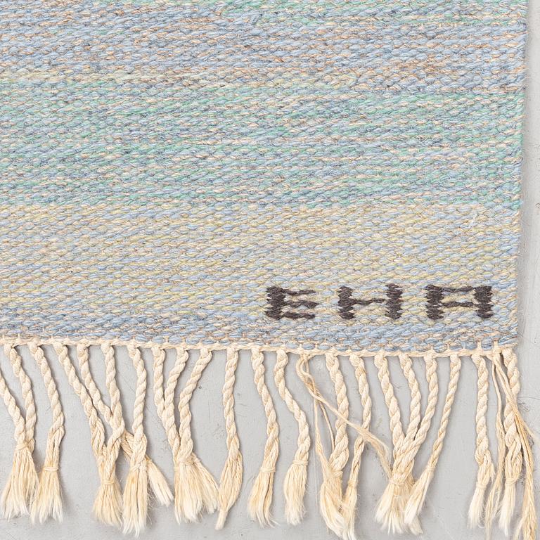ETHEL HALVAR-ANDERSSON probably, A CARPET, flat weave, ca 350,5 x 196,5 cm, signed EHA.