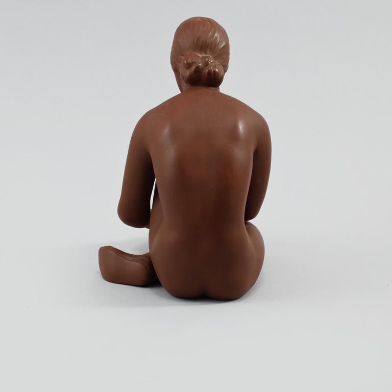 OKÄND KONSTNÄR, skulptur, lergods, osignerad, 1900-talets mitt.