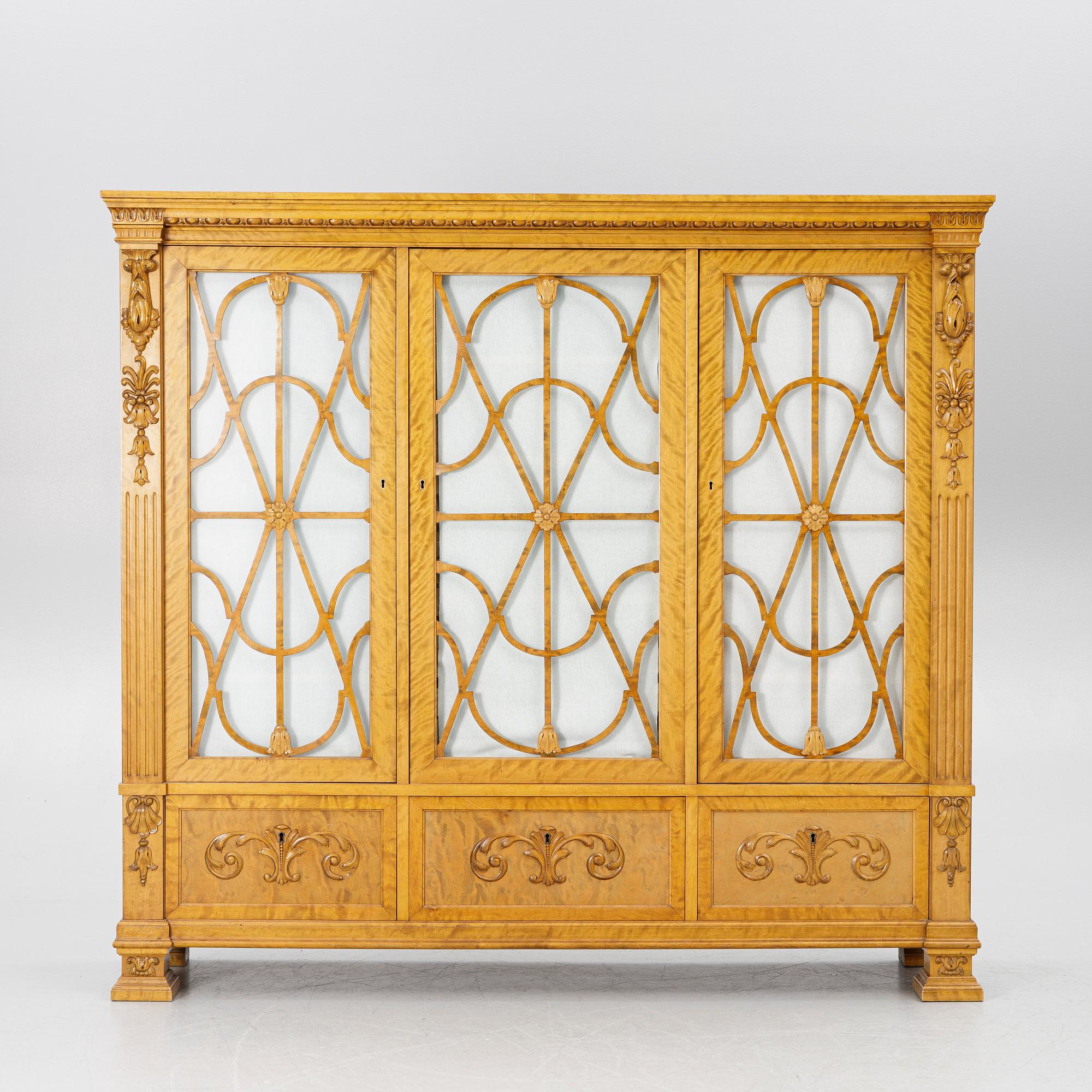 Display cabinet, 1920s-30s.