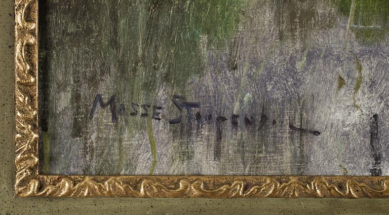 MOSSE STOOPENDAAL, olja på duk, signerad.