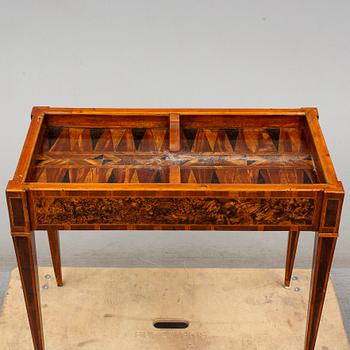 SPELBORD, gustavianskt, sent 1700-tal.