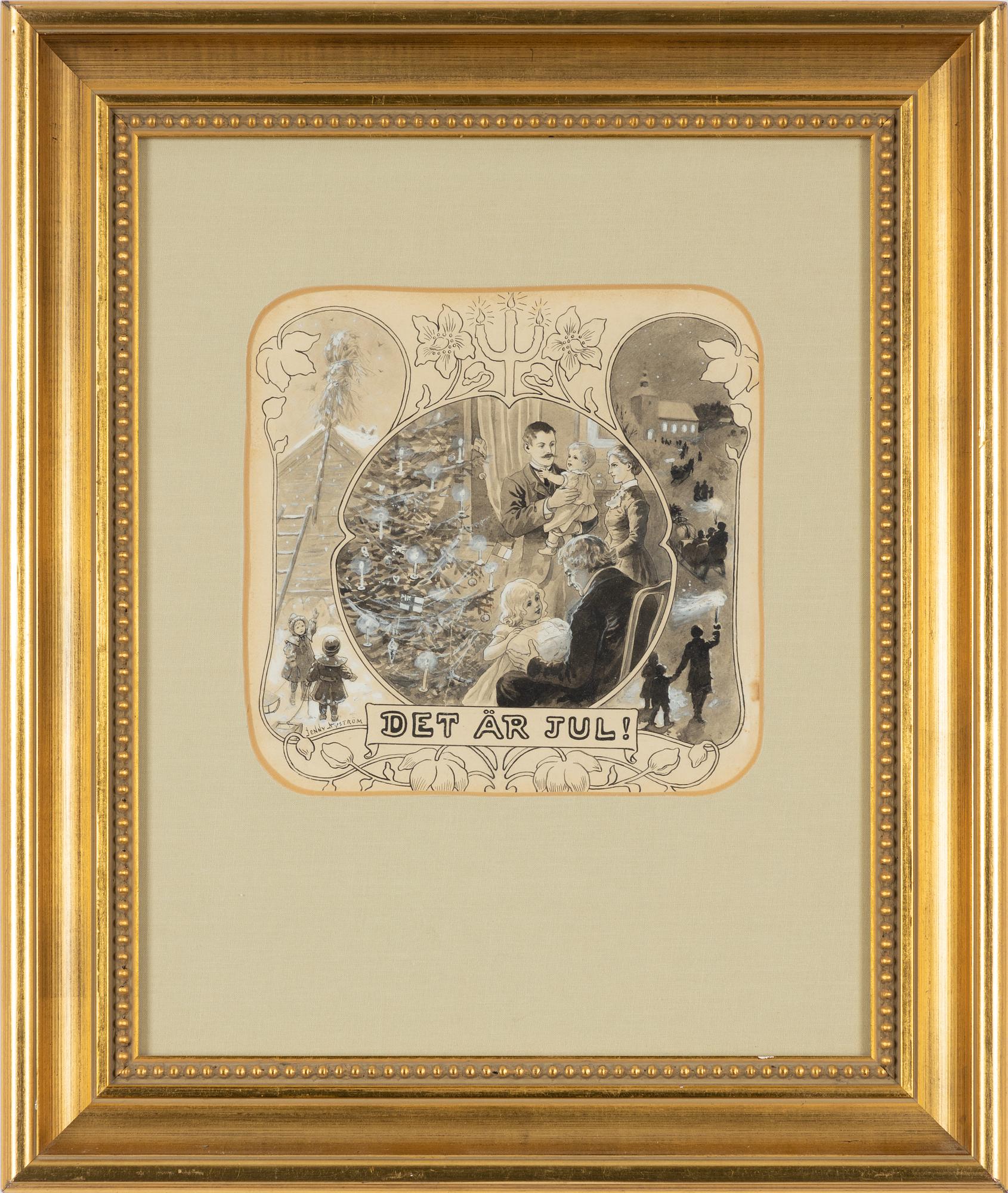 Jenny Nyström, "Det är jul".