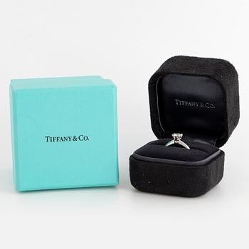 TIFFANY & CO, brilliant-cut diamond ring 0.48 ct.