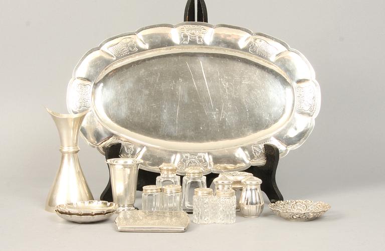 PARTI SILVER, 13 delar, 550 g (exkl glas).