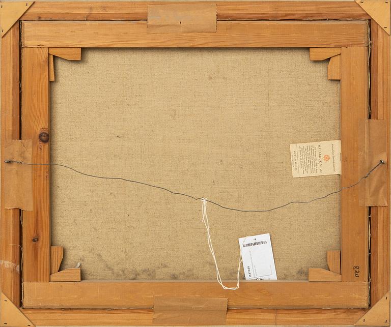 Henning Hougaard, olja på duk signerad.