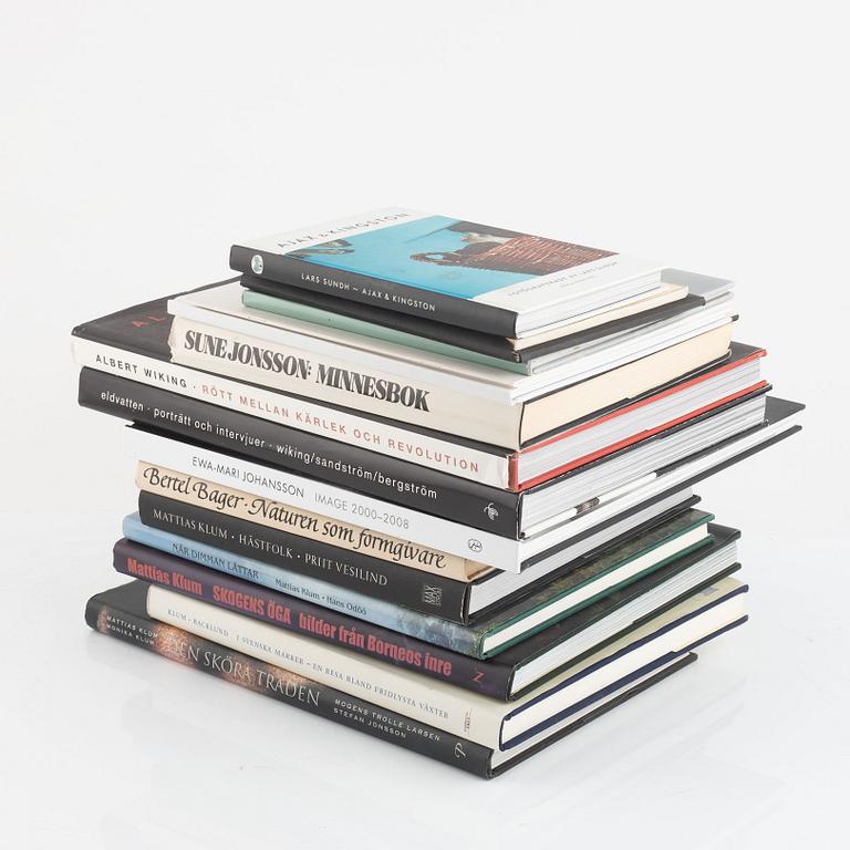 Mattias Klum and others, Collection och photo books, Swedish photographers, 16 parts.