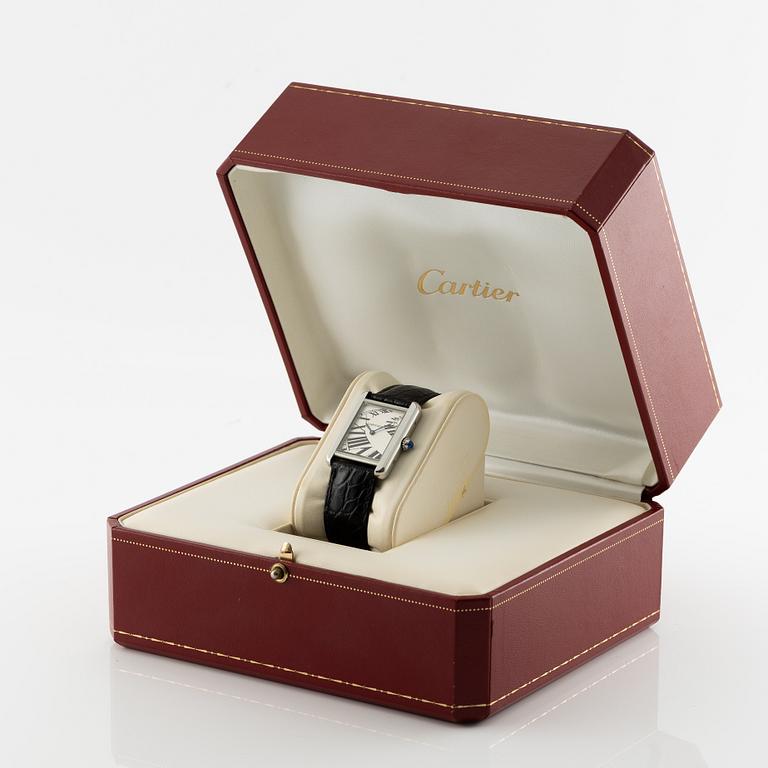 Cartier, Tank, "Piano Dial", ca 2010.