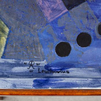 Sylvia Leuchovius, a faiance tray table, Rörstrand.