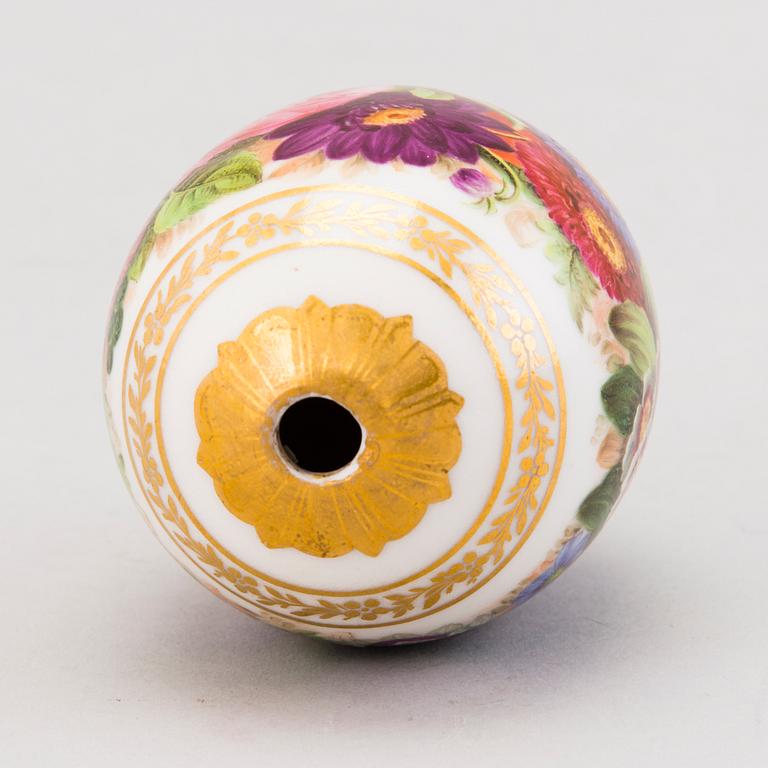 A Russian decorative porcelain egg,  from the time of Nicholas I (1825–1855).