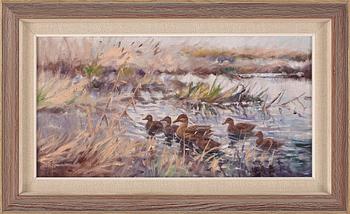 JOHANNES RAVN, olja på duk, sign o dat 63.