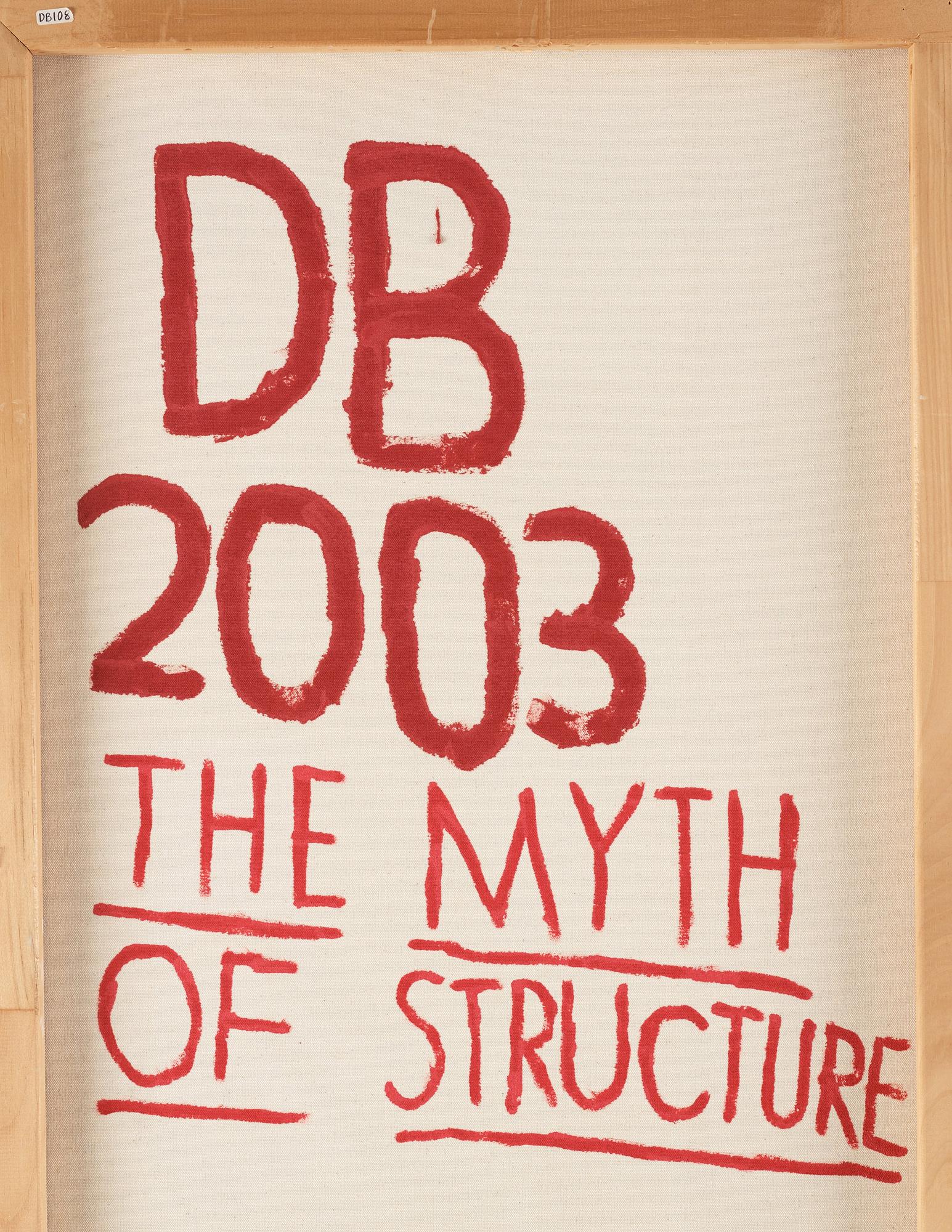 Donald Baechler, "The Myth of Structure".